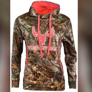 NWOT Real Tree Pink Camo Hoodie